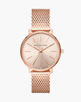 Michael Kors Pyper Rose Gold-Tone Mesh Watch | LEVISONS
