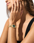 Michael Kors Petite Lexington Pavé Gold-Tone Watch | LEVISONS