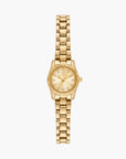 Michael Kors Mini Lexington Pavé Gold-Tone Watch | LEVISONS
