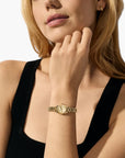 Michael Kors Mini Lexington Pavé Gold-Tone Watch | LEVISONS