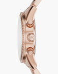 Michael Kors Bryant Pavé Rose Gold-Tone Watch | LEVISONS