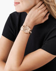 Michael Kors Bryant Pavé Rose Gold-Tone Watch | LEVISONS