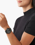 Michael Kors Oversized Slim Runway Black-Tone Watch | LEVISONS