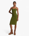 Michael Kors Ribbed Stretch Knit Midi Tank Dress | LEVISONS