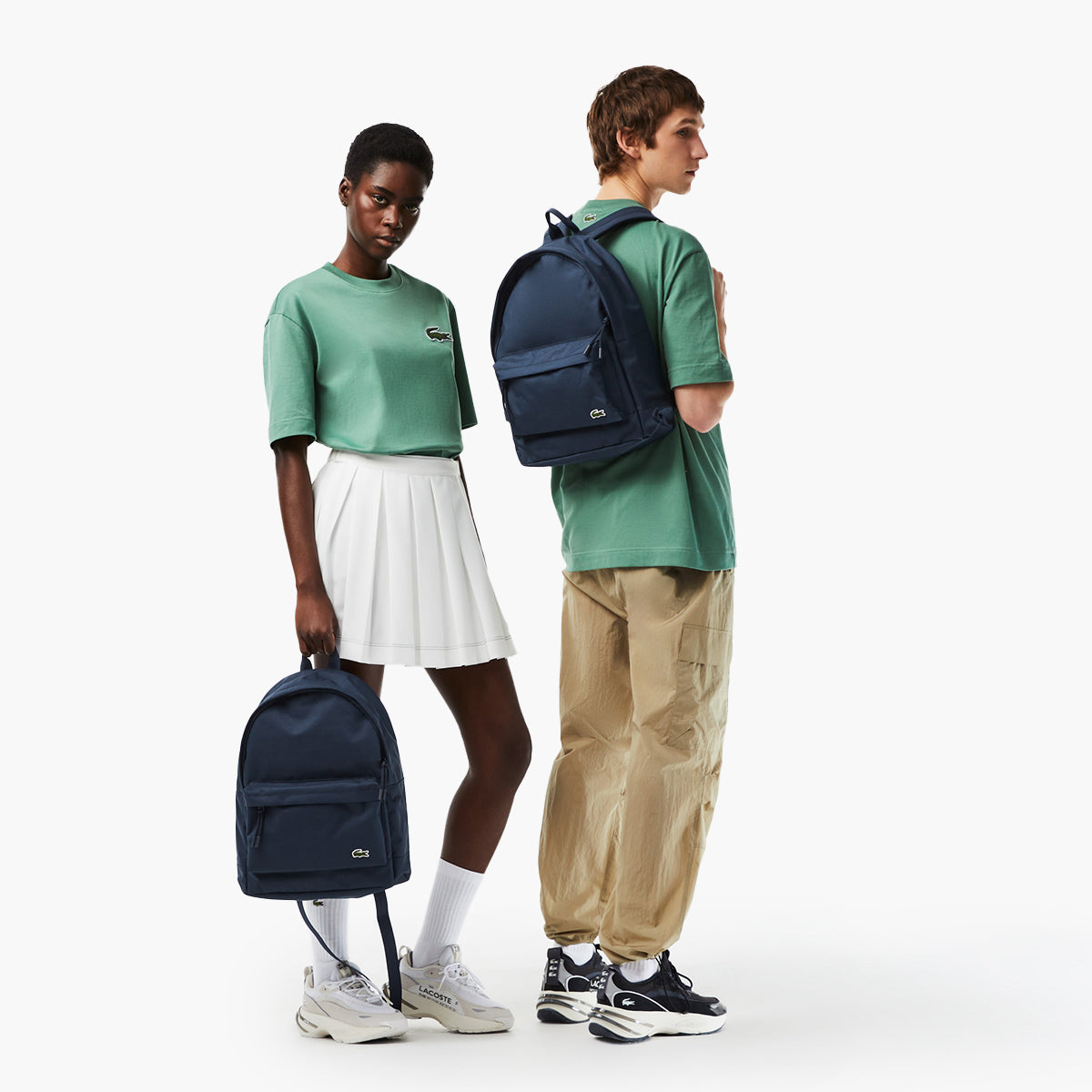 Lacoste classic outlet backpack