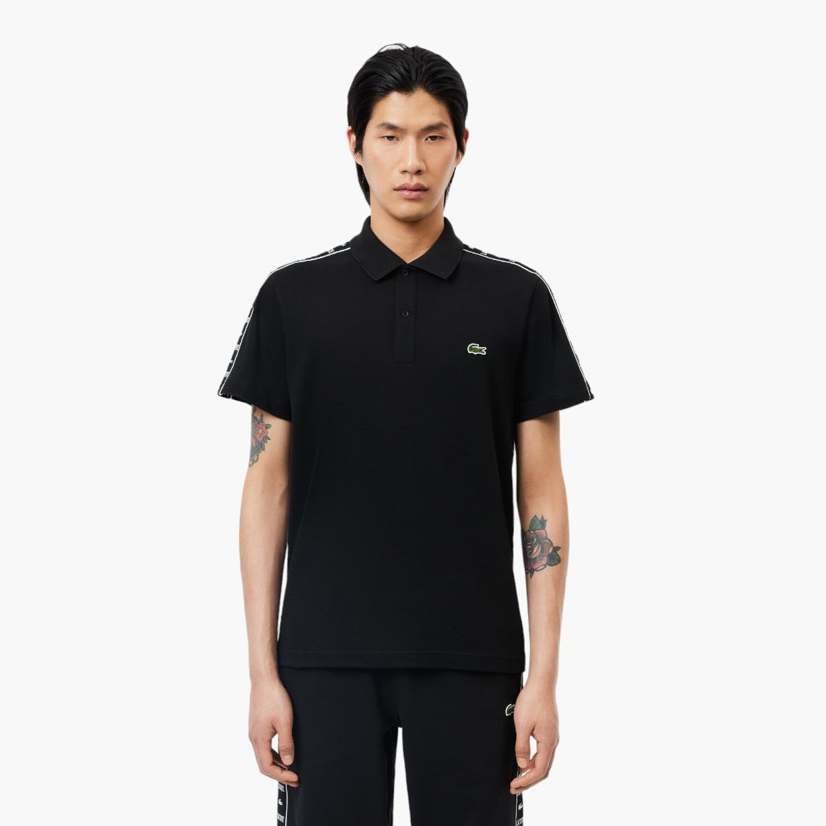 Contrast Stripe Piqué Polo Shirt – Levisons