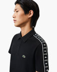 Lacoste Contrast Stripe Piqué Polo Shirt | LEVISONS