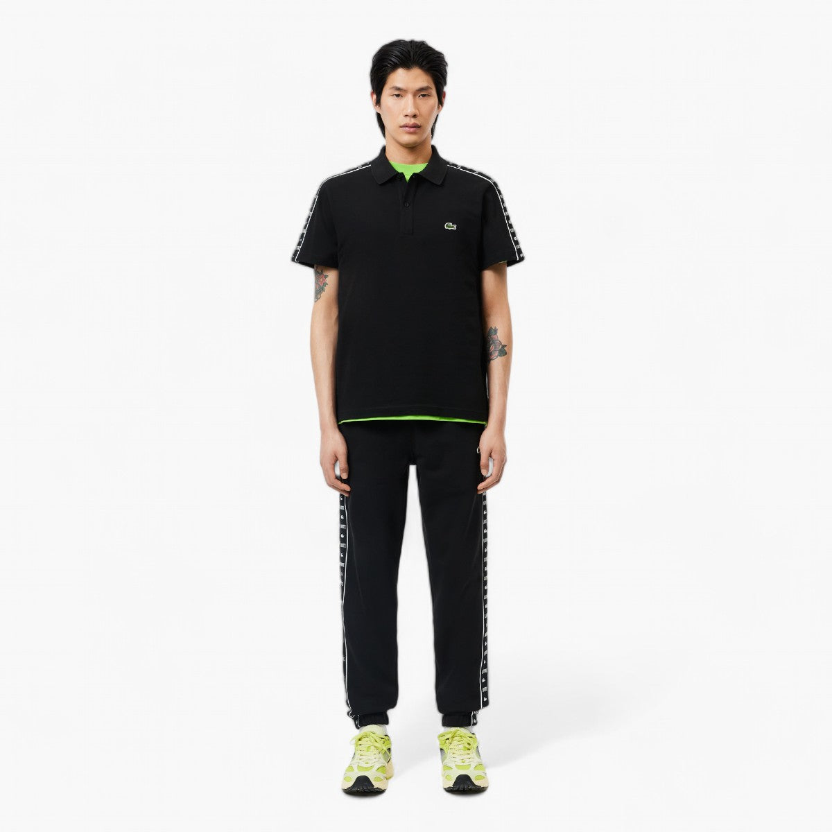 Contrast Stripe Piqué Polo Shirt – Levisons