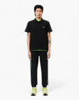 Lacoste Contrast Stripe Piqué Polo Shirt | LEVISONS