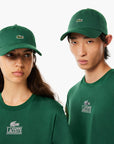 Lacoste Unisex Lacoste Organic Cotton Twill Cap | LEVISONS