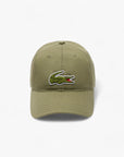 Lacoste Crocodile Twill Cap | LEVISONS