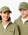 Lacoste Crocodile Twill Cap | LEVISONS