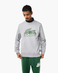 Lacoste Round Neck Unbrushed Fleece Sweatshirt | LEVISONS