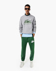 Lacoste Round Neck Unbrushed Fleece Sweatshirt | LEVISONS
