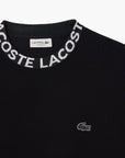 Lacoste Graphic Jacquard Crew Neck Sweatshirt | LEVISONS