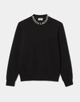 Lacoste Jacquard Branded Jersey Sweatshirt | LEVISONS