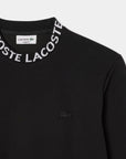 Lacoste Jacquard Branded Jersey Sweatshirt | LEVISONS