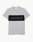 Lacoste Regular Fit Printed Colourblock T-Shirt | LEVISONS