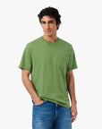 Lacoste Cotton T-Shirt With Breast Pocket | LEVISONS
