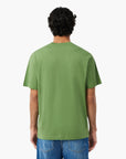 Lacoste Cotton T-Shirt With Breast Pocket | LEVISONS