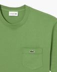 Lacoste Cotton T-Shirt With Breast Pocket | LEVISONS