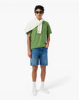 Lacoste Cotton T-Shirt With Breast Pocket | LEVISONS