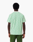 Lacoste Monogram Cotton T-Shirt | LEVISONS