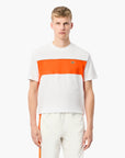 Lacoste Cotton Colour-Block T-Shirt | LEVISONS
