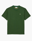 Lacoste Monogram Jersey T-Shirt | LEVISONS