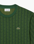 Lacoste Monogram Jersey T-Shirt | LEVISONS