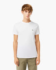 Lacoste Crew Neck Pima Cotton Jersey T-Shirt | LEVISONS