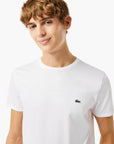 Lacoste Crew Neck Pima Cotton Jersey T-Shirt | LEVISONS