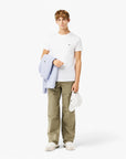 Lacoste Crew Neck Pima Cotton Jersey T-Shirt | LEVISONS