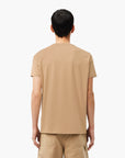 Lacoste Essential Cotton Pima Tee With Crew Neck | LEVISONS