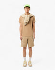 Lacoste Essential Cotton Pima Tee With Crew Neck | LEVISONS