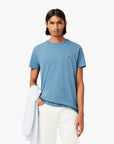 Lacoste Crew Neck Pima Cotton Jersey T-Shirt | LEVISONS