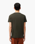 Lacoste Essential Cotton Pima Tee With Crew Neck | LEVISONS