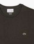 Lacoste Essential Cotton Pima Tee With Crew Neck | LEVISONS