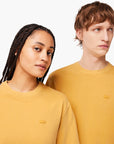 Lacoste Natural Dyed Cotton T-Shirt | LEVISONS