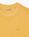 Lacoste Natural Dyed Cotton T-Shirt | LEVISONS