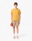 Lacoste Natural Dyed Cotton T-Shirt | LEVISONS