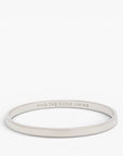 Kate Spade Silver Lining Idiom Bangle | LEVISONS