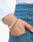 Kate Spade Set In Stone Hinged Gold Bangle | LEVISONS