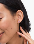 Kate Spade That Sparkle Round Earrings | LEVISONS