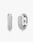 Kate Spade Brilliant Statements Pavé Mini Huggies | LEVISONS
