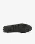 Emporio Armani Pebbled Leather Loafers With Branded Stirrup Bar | LEVISONS