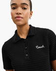 Coach Knit Cropped Polo | LEVISONS