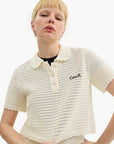 Coach Knit Cropped Polo | LEVISONS