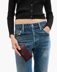 Coach Colorblock Leather New York Zip Card Case | LEVISONS
