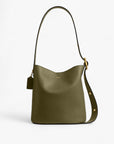 Coach Natural Grain Leather Bleecker Bucket Bag | LEVISONS
